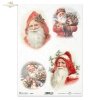 Vintage, retro, Boże Narodzenie, święta, gwiazdka, Święty Mikołaj, Dziadek Mróz, prezenty, podarunki, Mikołaj, dzieci, Santa Claus, Christmas, holidays, Grandpa Frost, presents, gifts, children, Weihnachten, Ferien, Stern